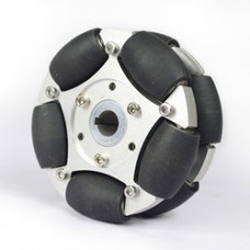 127mm Heavy Duty Aluminum Omni Wheel/Bearing Rollers(With Keyway)